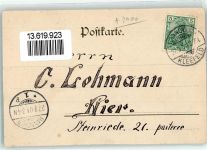 30159 W3000 Kleefeld 1901 - Gasthaus Metzgerei Ehrings-Ruh