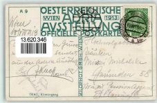 Trogir Trau sign Kalmsteiner Klostergang A 9 Österreichische Adria Ausstellung 1913 Wien Kilophot Künstlerkarte