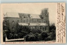 50667 W5000 Köln Poll 701 - Kath. Kirche nach Sturm und Hagelschlag 7. August 1898