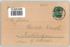 27616 W2855 Beverstedt 1903 Lithographie Molkerei Poststraße H. Daubers Geschäftshaus Seedorffs Hotel Villen Stubbener Chaussee Kirche