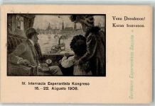 O8000 Dresden IV. Internacia Esperantista Kongreso August 1908 Esperanto