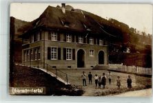 79244 W7816 Obermünstertal Privatfoto AK Schulhaus Kinder