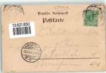 78166 W7710 Hammereisenbach 1897 Gebrauchsspuren Gasthaus Zum Hammer Ruine Urach Lithographie