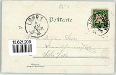 96126 W8617 Ditterswind 1898 Lithographie Geschäftshaus Von Deustersches Schloss Ruine Wachteburg
