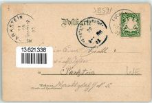 95689 W8591 Fuchsmühl 1902 Lithographie Zollerisches Lehensgut Ottobad Wiesau