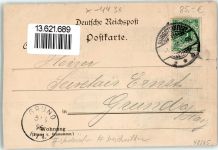48565 W4430 Burgsteinfurt 1896 Gebrauchsspuren Marktplatz Schloss Wache Vorläufer Beschnitten