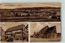 36323 W6325 Grebenau , Hess - Metzgerei Gasthaus August Hofmann Oldtimer Geschäft Karl Schäfer