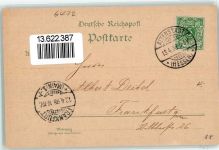63674 W6472 Altenstadt , Hess 1898 Lithographie Molkerei Kirche