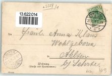 31860 W3254 Kirchohsen 1904 Lithographie Gasthaus Zur Krone Gustav Meyer