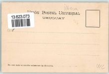 Montevideo Zeitungs AK Zeigungs-AK el National