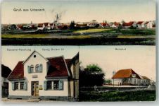 63322 W6074 Urberach 1914 - Spezerei-Handlung Becker Bahnhof