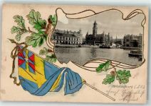 Helsingborg Hälsingborg 1898 Prägedruck Hafen