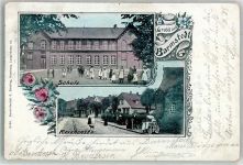 25355 W2202 Barmstedt 1900 - Reichenstraße Schule Schulhof