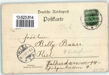 24594 W2354 Hohenwestedt 1897 - Vorläufer Villa Andersen Landwirtschaftliche Lehranstalt Volksschule Vorderstraße
