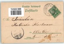 63674 W6472 Altenstadt , Hess 1900 Lithographie Denkmal Kirche Schule Amtsgericht