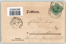 53879 W5350 Euskirchen Lithographie Rathaus und Schulhaus Pfarrhaus Ruine Staufenberg