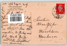 36323 W6325 Grebenau , Hess - Geschäftshaus Karl Schäfer Emailleschild Bahnhof