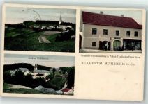 4193 Reichenthal - Schloss Waldenfels Handlung und Tabak Trafik Seyr