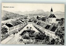 4654 Wimsbach Lithographie Kirche