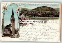 79771 W7895 Grießen , Baden 1902 - Neue Kirche