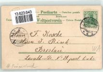 Apenrade Aabenraa Prägedruck Bismarck Denkmal Knivsberg