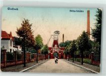 45964 W4390 Gladbeck 1916 - Möller-Schächte Eingang Feldpost Kriegsgefangenlazarett Zeche