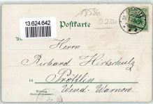 10115 W1000 Mariendorf 1899 Lithographie Schulhaus Dorfstraße Kirche