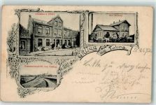 25881 W2251 Tating , Eiderstedt 1899 - Hotel Abraham Meierei