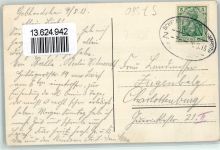 57580 W5241 Gebhardshain 1913 Foto AK Gasthaus Beinhauer Bahnpoststempel