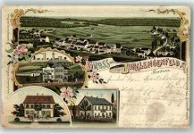 93133 W8412 Burglengenfeld 1900 Lithographie Neue Straße