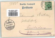 58285 W5820 Gevelsberg 1897 Lithographie Vogelsang Gasthaus am Vogelsang Kaiserl. Postamt