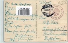 64347 W6103 Griesheim , Hess 1914 - Ortsstraße Reserve -Kavallerte-Abteil-Stempel