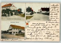 77743 W7607 Altenheim , Baden 1907 - Kaufmann Staehle Konditorei Bahnhofstraße Hauptstraße