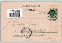 59846 W5768 Hachen , Sauerl 1897 Lithographie Burgruine Mühle Gasthaus zur Post