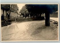 88171 W8999 Weiler-Simmerberg Foto AK Hochwasserkatastrophe Gasthaus Ort handschriftlich