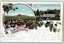 79235 W7818 Oberrotweil 1904 - Wallfahrtskapelle zum St. Pantaleon Weintrauben