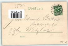 58507 W5880 Brügge , Westf 1897 Lithographie Bahnhof Gasthaus Linnepe