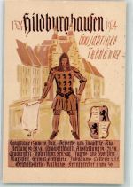 98646 O6110 Hildburghausen Sonderstempel 600 jähriges Jubiläum 1924
