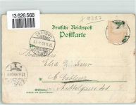 09577 O9387 Niederwiesa 1899 Gebrauchsspuren Haubolds Gasthaus Lithographie