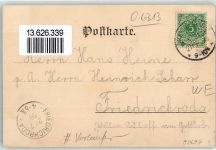 98693 O6313 Manebach 1899 Lithographie Villa Alexandrina Vorläufer
