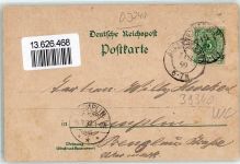 39340 O3240 Haldensleben 1899 Lithographie Schloss Kriegerdenkmal Alvensleben
