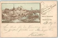 82335 W8137 Leoni , Starnberger See 1896 - Hotel Gasthaus am Starnberger See Vorläufer