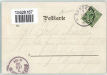 73054 W7334 Süßen 1896 Lithographie Staufeneck Gasthaus zum Pelikan Ramsberg Ruine Scharfenschlößchen
