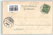 04749 O7303 Ostrau , Sachs 1901 Lithographie Gasthaus zum wilden Mann Gartenwirtschaft