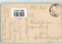 03172 O7561 Drewitz , NL 1916 - Denkmal Friseurgeschäft Fritsch Oder Dampfer