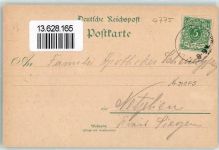 59510 W4775 Hovestadt Lithographie Krankenhaus Gasthaus Lange Schloß