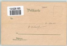 72070 W7400 Lustnau Lithographie Voläufer Kaiser Wilhelms-Turm Ochsen (Gaul)