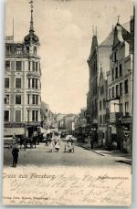 24937 W2390 Flensburg 1902 Foto AK Angelburgerstraße
