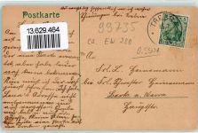99755 O5501 Schiedungen Lithographie Gasthaus Storchennest Kirche