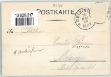 72555 W7430 Metzingen , Württ 1896 Lithographie Vorläufer Hotel Sprandel
